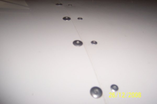 rivets to big