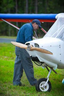 preflight for flight home to Greensea Airport,S79.