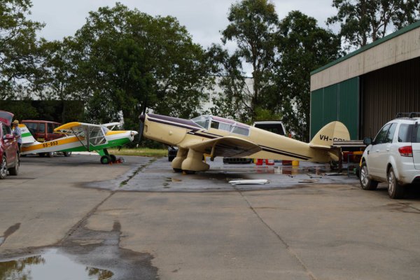 Debbie does Murwillumbah these hangars had up to 2m of flood water in side