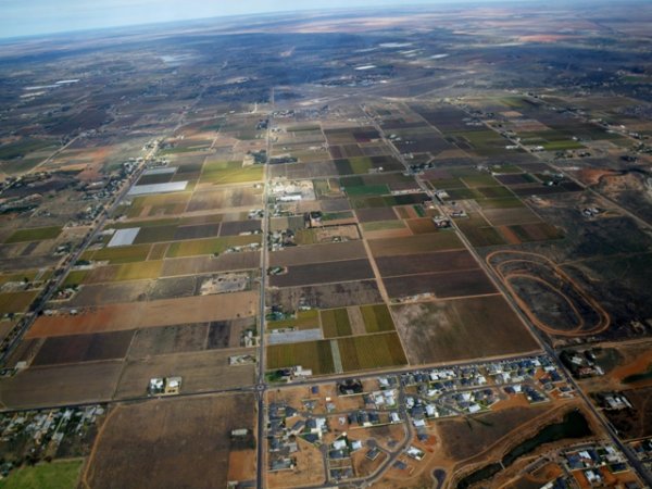 South Mildura, (Airport in the distance)