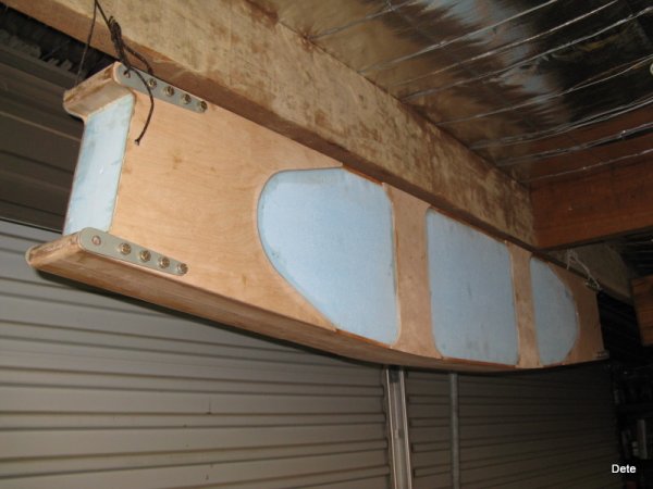 Wing centre section spar complete
