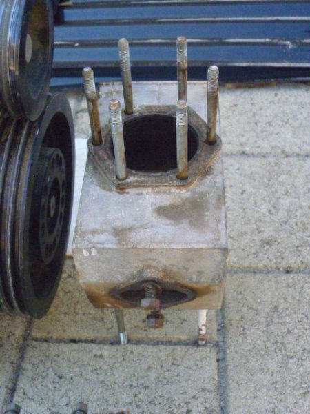 Cylinder block.