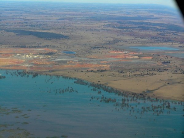 Lake Cowal copper mine near West Wyalong