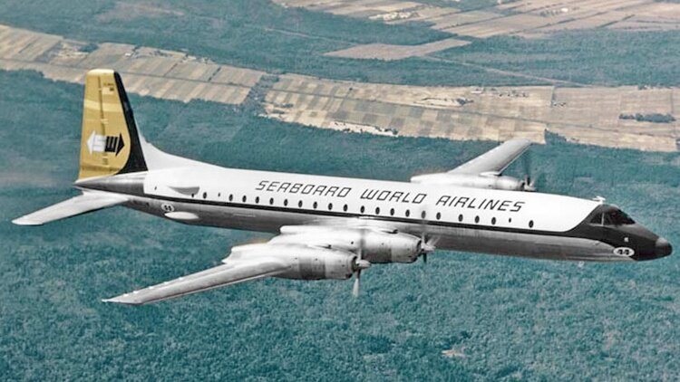 More information about "Canadair CL-44 Yukon"