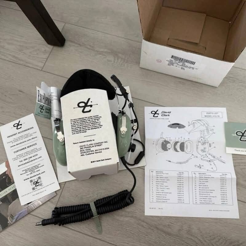 More information about "David Clark H10-76 Aviation Headset – Brand New"